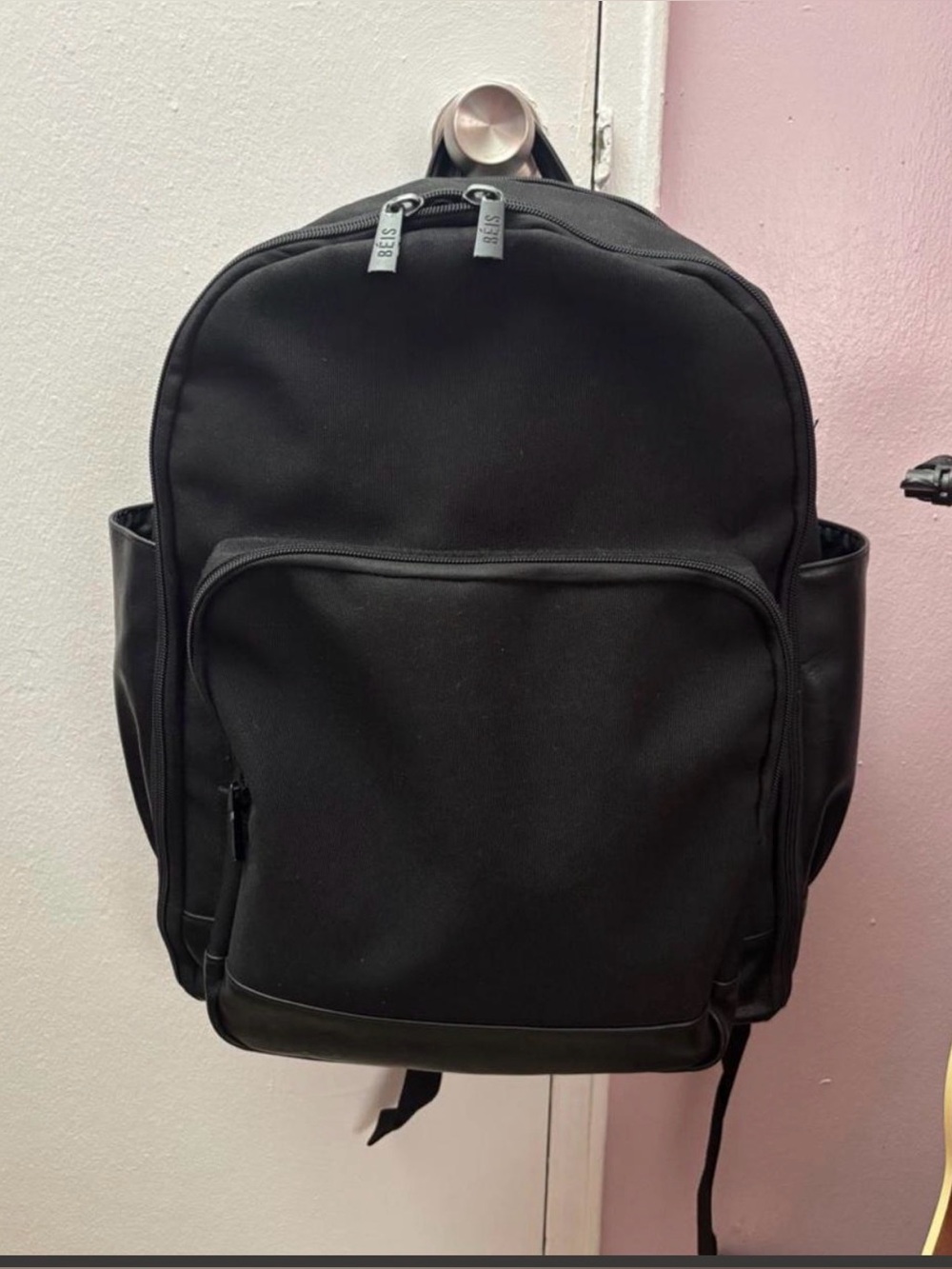 Beis Classic Black  Backpack - Versatile Everyday Bag